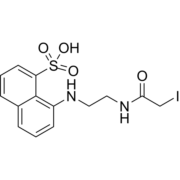 N-(Iodoacetylaminoethyl)-8-naphthylamine-1-sulfonic acid 36930-64-0